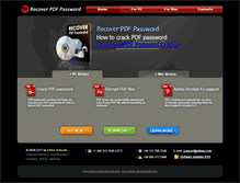 Tablet Screenshot of crack-pdf-password.com